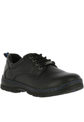 Zapato Niño Cuero New I Work Negro