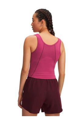 Imagen 2 del producto Polera Sin mangas Training mujer Vanish Seamless rojo