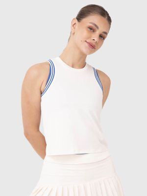 Polera Mujer Ribbed Crudo