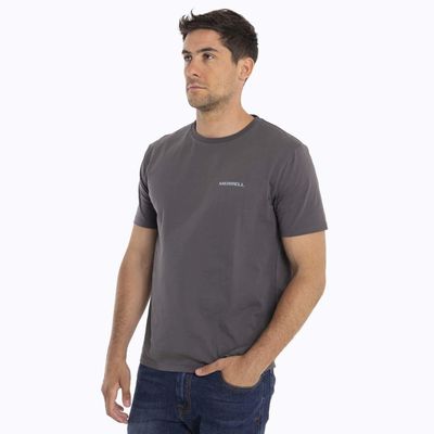 Polera Hombre Nuts Gris Merrell