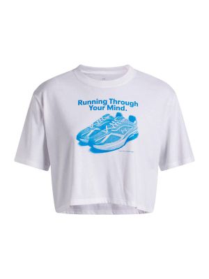 Polera Lifestyle para mujer Varsity Oversized blanco