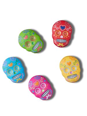 Jibbitz Crocs Calaveras Con Diseño Multicolor