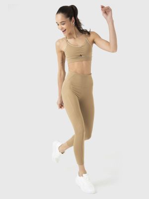 Imagen 2 del producto Calza Deportiva Mujer Pocket Ankle Legg Café Claro