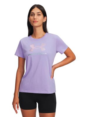 Polera Manga Corta Lifestyle para mujer Rival Shimmer morado