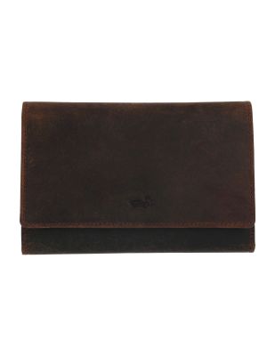 Billetera Cuero Mujer Hu Tivoli Big Café