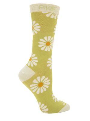 Calcetin Bambú Mujer Margaret Verde