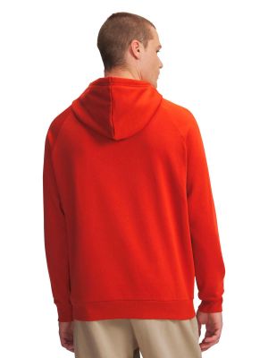 Imagen 2 del producto Polerón Lifestyle  hombre Rival Fleece Logo naranjo 