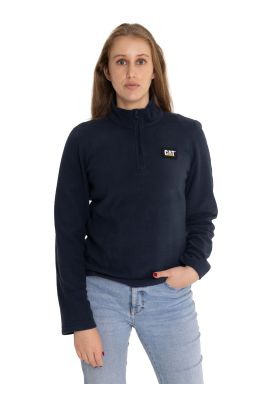 Polar Mujer Microfleece Quarter Zip Azul