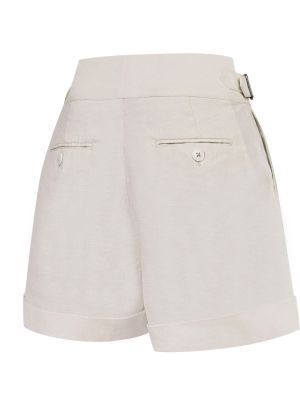 Imagen 2 del producto Short Lino Orgánico Beige Anoum Mujer 