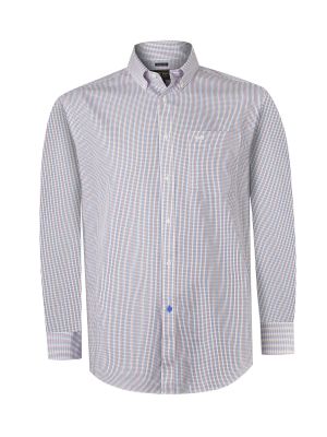 Imagen 2 del producto Camisa Libre de Arrugas Azul WF Hombre 