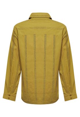 Imagen 2 del producto Blusa Algodón Orgánico Mujer Zambor Verde 