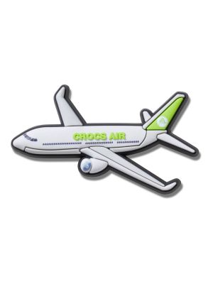 Jibbitz Avión Comercial Gris