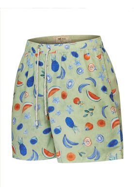 Traje De Baño Fibras Recic Hombre Izam Verde