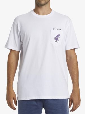 Imagen 1 del producto Polera Hombre Funghi Pocket Blanca