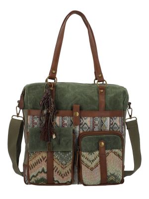 Cartera Textil Mujer Atzi Bag Verde