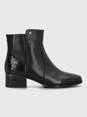 Imagen 2 del producto Botin Cuero Mujer Samby Negro