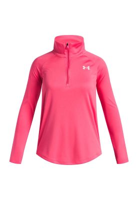 Imagen 1 del producto Polerón Training para niña Tech Wordmark rosado