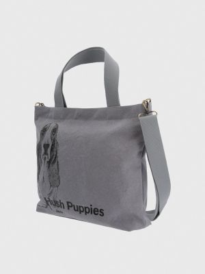 Imagen 2 del producto Cartera Textil Mujer Canvasdog Tote Gris