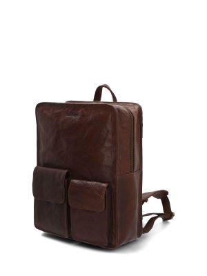 Imagen 2 del producto Mochila Cuero Hombre Vn George Back Café