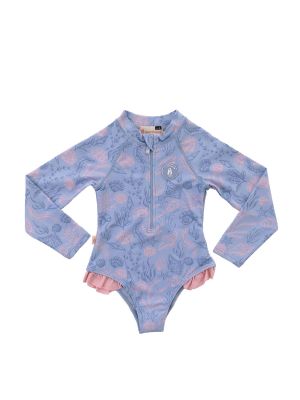 Traje De Baño Niña Miranda Celeste