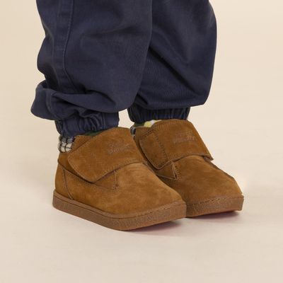 Imagen 2 del producto Botín Cuero Niño Brunos Vl  Azul