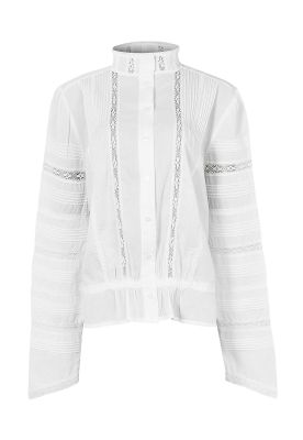Blusa Algodón Orgánico Blanco Creta Mujer