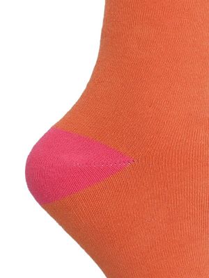 Imagen 2 del producto Calcetín Algodón Mujer Heavy Simple Naranja