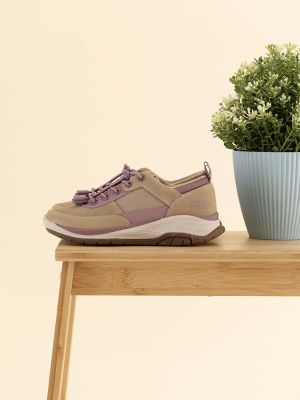 Imagen 2 del producto Zapatilla Cuero Irving Niña Beige