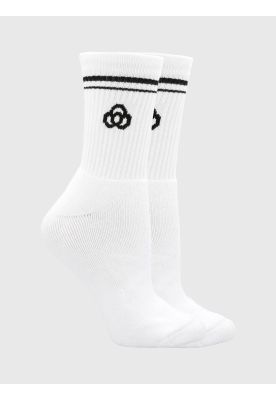 Calcetines Mujer Half Crew Blanco