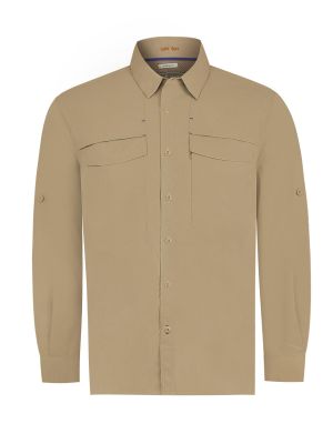 Camisa UPF Beige Chungara Hombre