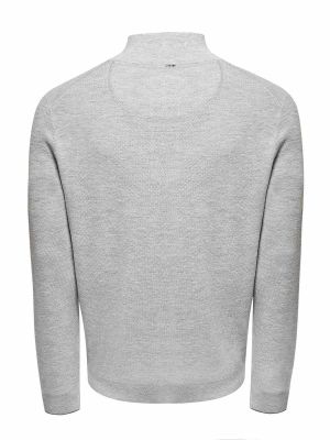 Imagen 2 del producto Sweater Lana Mercerizada Hombre Lucca Gris