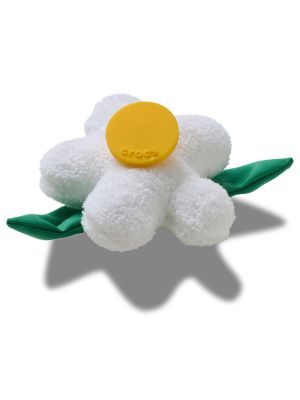 Imagen 2 del producto Jibbitz Flor con sonido grabado blanca