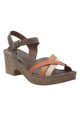 Imagen 2 del producto Sandalia Cuero Mujer Dalia Naranjo