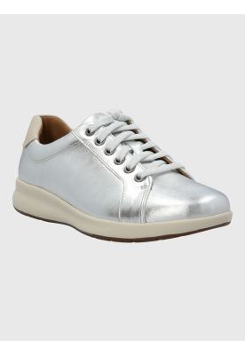 Zapatilla Cuero Mujer Spinal Laceup Metal