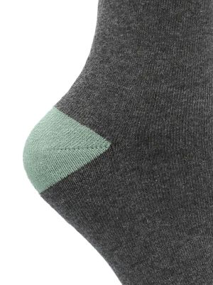 Imagen 2 del producto Calcetines  Heavy Plain Mujer Gris