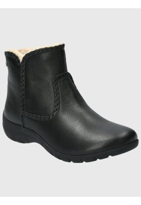Botin Cuero Mujer Orla Negro