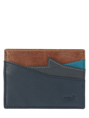 Billetera Cuero Beige FWhale CarUnisex