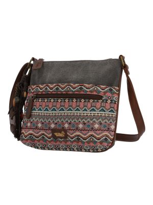 Imagen 2 del producto Cartera Textil Mujer Alikai Cross Gris