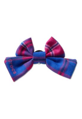 Jibbitz Lazo Cuadrillé Rosado Azul