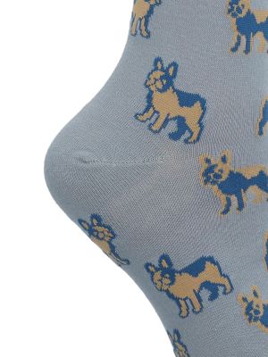 Imagen 2 del producto Calcetín Algodón Mujer C St Pug Celeste