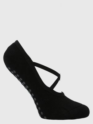 Calcetin Mujer Strappy Grip Negro