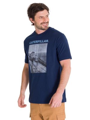 Imagen 2 del producto Polera Casual Projects Graphic 7 Hombre Azul Marino