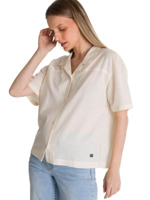 Imagen 2 del producto Camisa Manga Corta Mujer Lightweight Camp Blanco