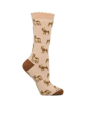 Imagen 1 del producto Calcetín Algodón Mujer C St Pug Rosado