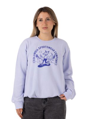 Polerón Mujer Ashcreek Crew Azul