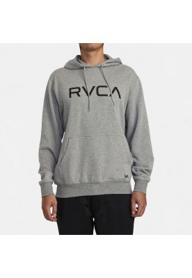 Polerón Hombre Big Rvca Hoodie M Ot Gris