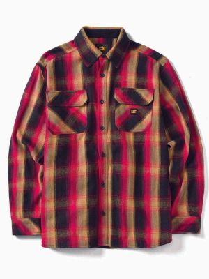 Imagen 1 del producto Chaqueta Buffalo Check Hombre Roja