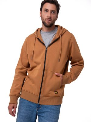 Imagen 2 del producto Polerón Hombre Patch Full Zip Café