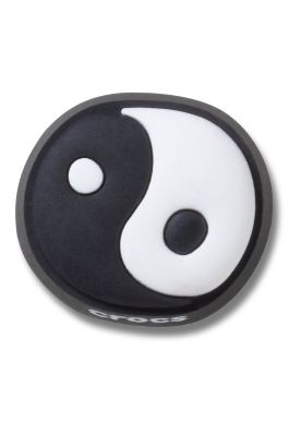 Jibbitz Mini Yin Yang Negro
