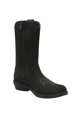Bota Cuero Niña New Texas Negro